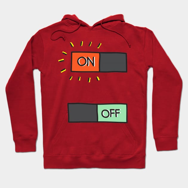 electricity power button Hoodie by demianakistri111